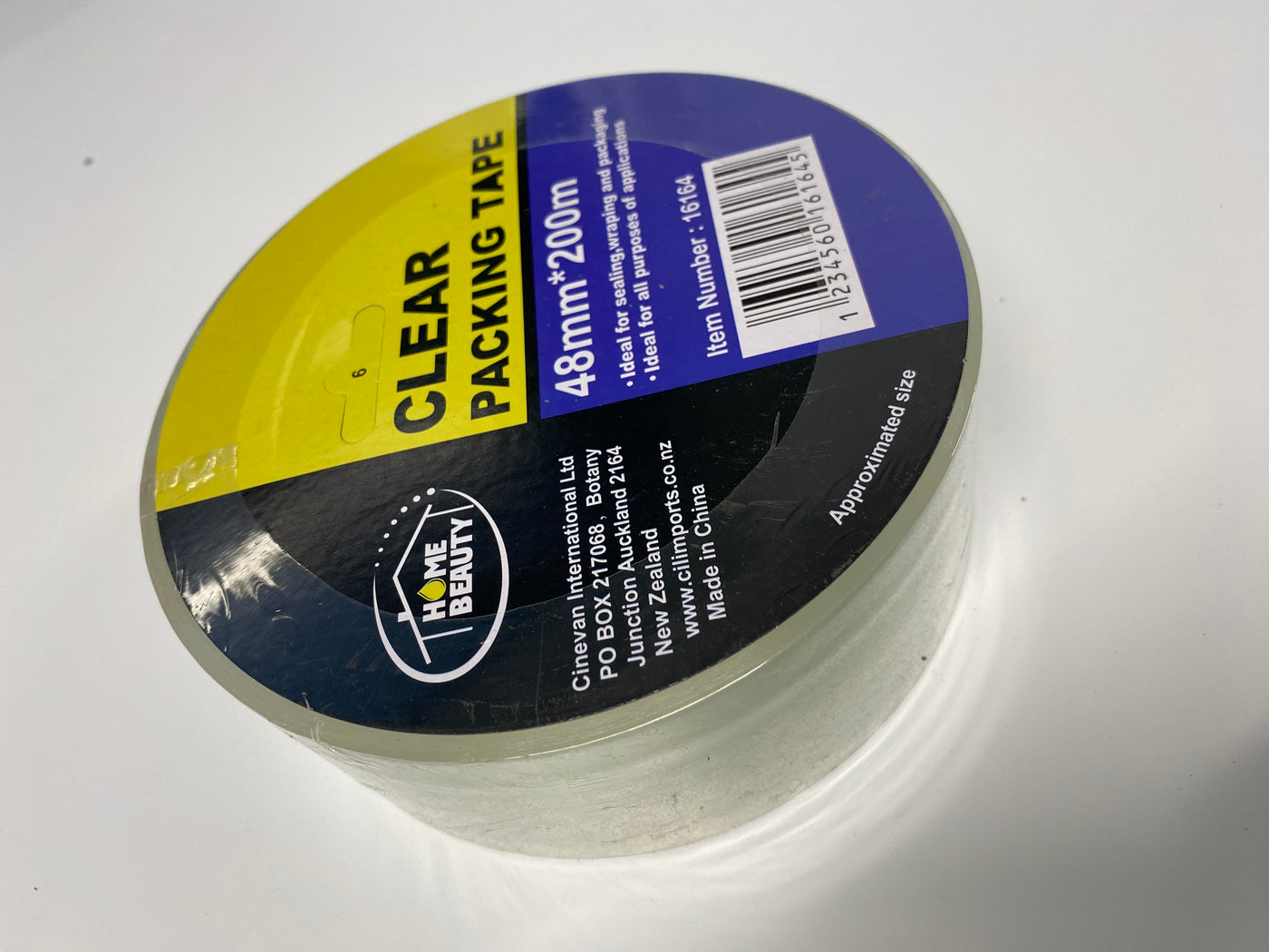 Clear Adhesive Packaging Tape 48mm X 200 Metres - 16164