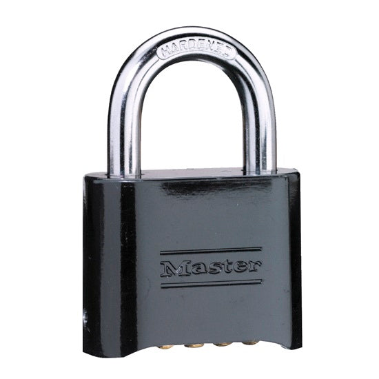 Master Lock Combination Padlock 51mm Black - 178DAU