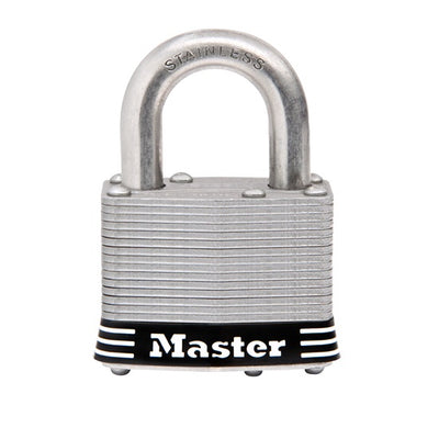 Master Lock 51mm Laminated Stainless Steel Padlock - 5SSDAU