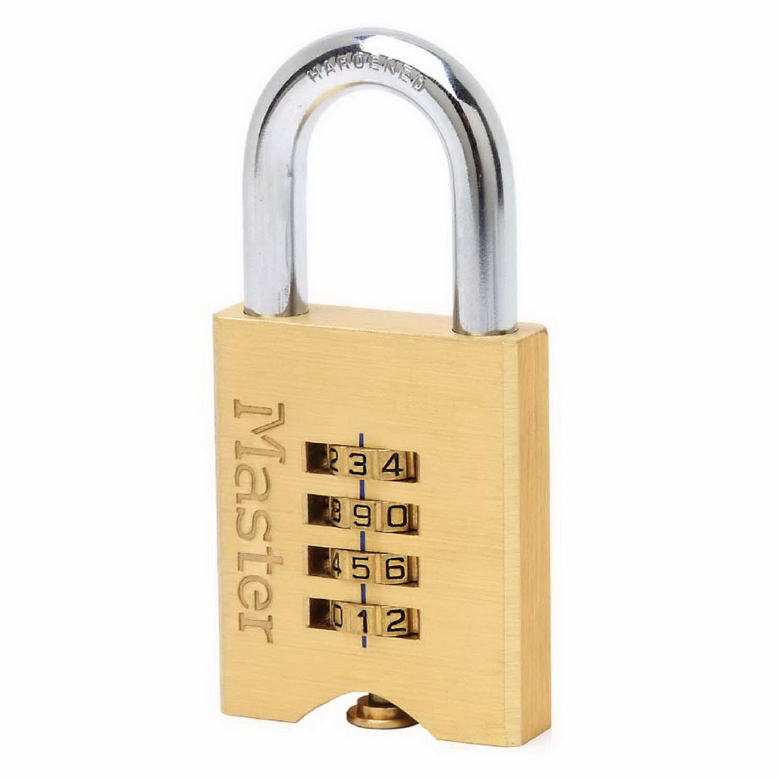 Master Combination Reset Padlock 50mm Solid Brass - 651DAU