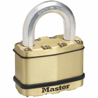 Master Lock Laminated Steel Excell Padlock 50mm - M5BDAU