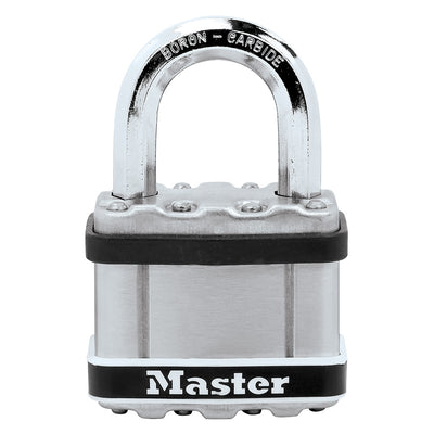 Master Lock 51mm Excell Stainless Steel Laminated Padlock - M5EURDSTS