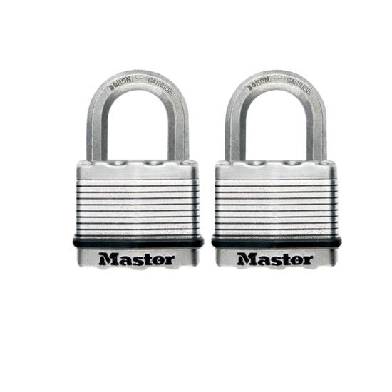 Master Lock Magnum Keyed Padlock 50mm 2pk - M5T